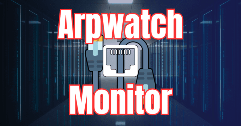 Arpwatch Docker Container Network Monitor