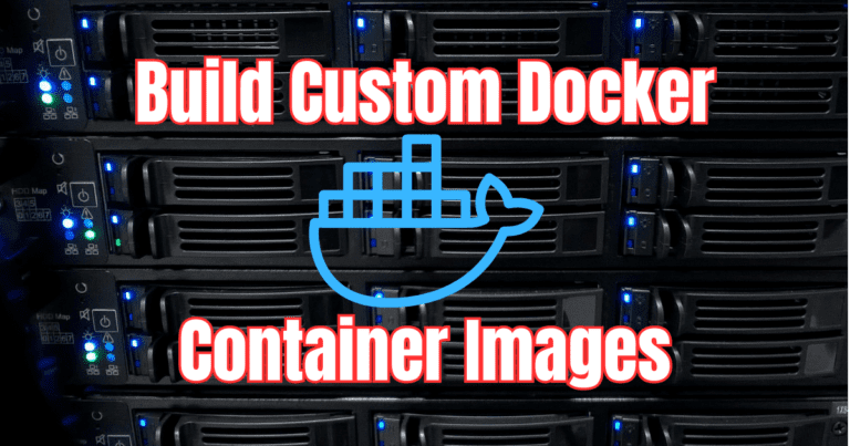 Command to Build Docker Image from Custom Created Dockerfile