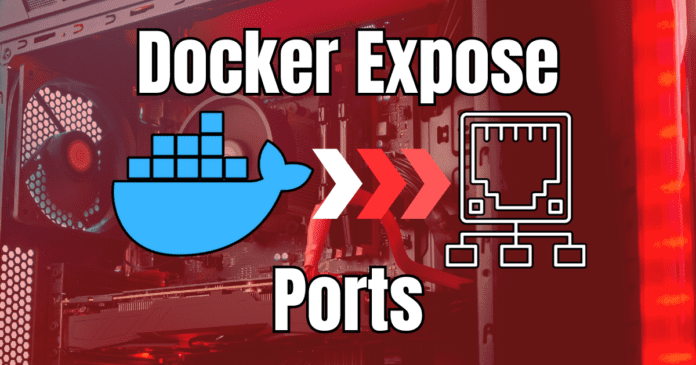 docker expose ports