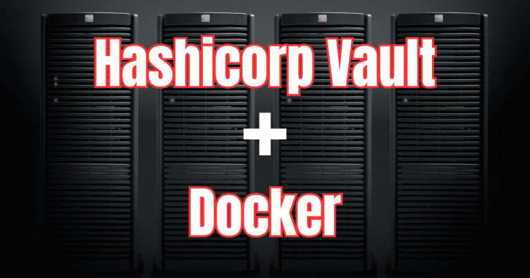 Hashicorp Vault Docker Install Guide