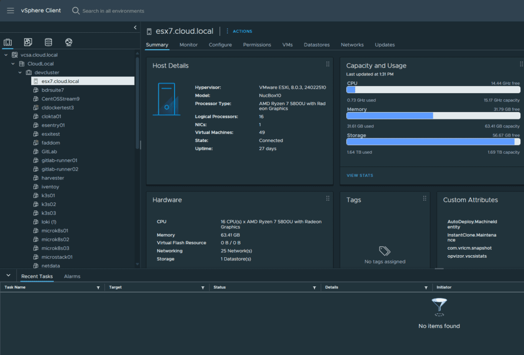 vmware vsphere