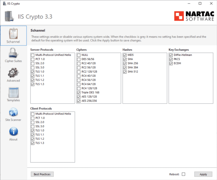 best ssl and tls configuration tool for windows